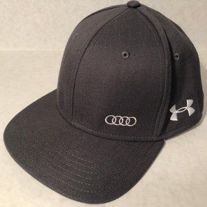 Under Armour Audi Gray Baseball Cap Stretch Fit